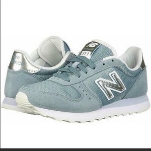 New Balance Womens WL311BNC Low Top Lace Up Running, Smoke Blue